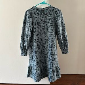 Ann Taylor blue shift dress